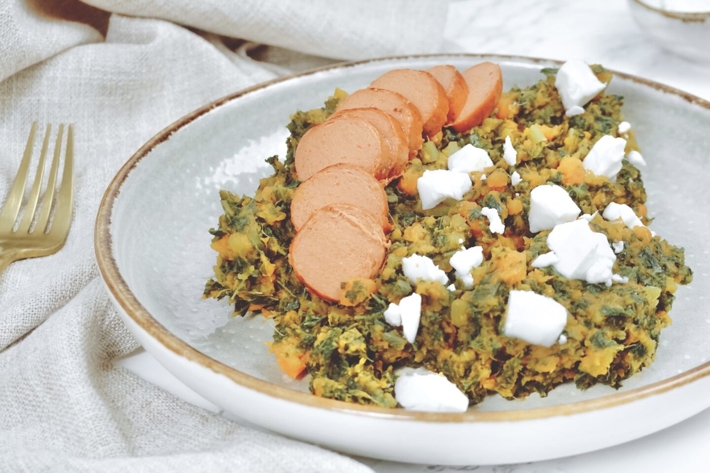 vegan recept boerenkool stamppot