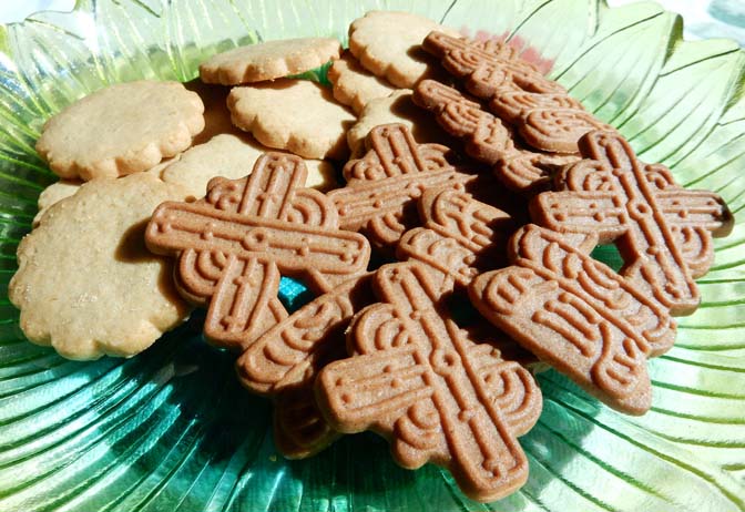 Schaal met koekjes van Billy's Farm