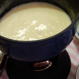 Recept klassieke kaasfondue