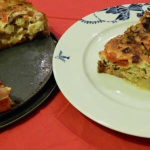 Recept taart prei geitenkaas