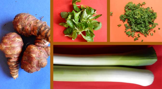 Seizoensgroenten februari